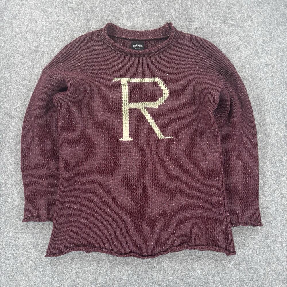 Harry Potter Ron Weasley Letter “R” Sweater Universal Studios Scotland Large